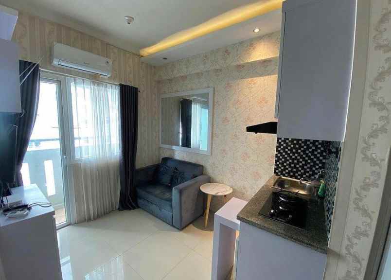 apartemen 2 br furnish siap huni di green pramuka